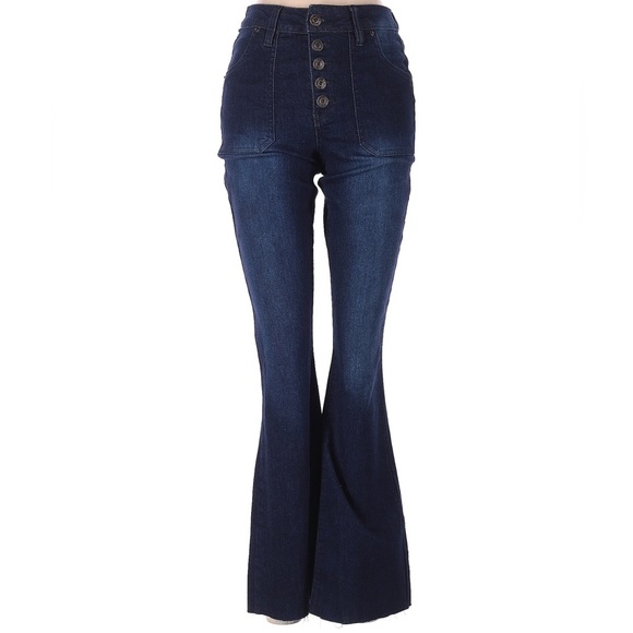 YMI Denim - Sold YMI Denim Blue Collection High Rise Flare Bell Bottom Size 11/30